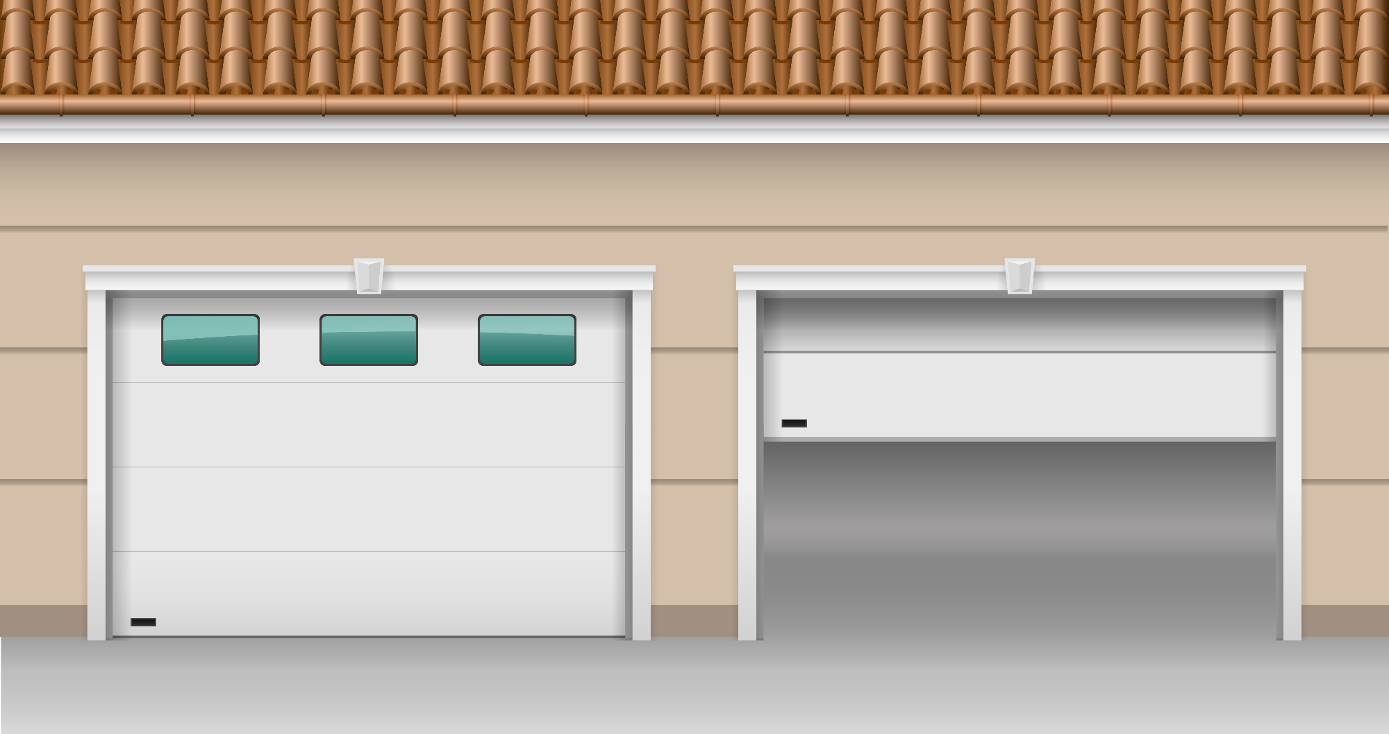 Naša nova dvižna garažna vrata - udobneje, varneje in brez nepotrebnega stresa.